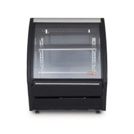 VITRINA EXHIBIDORA VIDRIO PLANO NEGRA DRD3-N