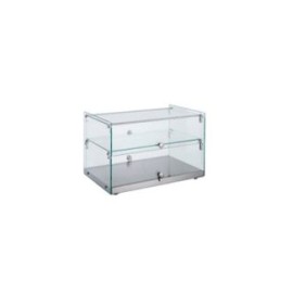 VITRINA EXHIBIDORA NEUTRA CRISTAL RECTO RTZ-50L