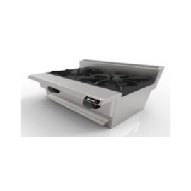 Parrilla de 2 quemadores 4 charolas CG-20-Slim